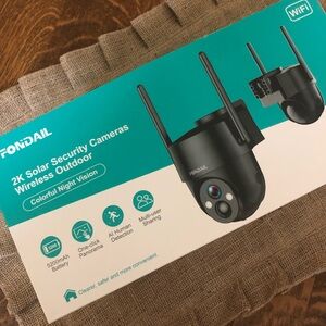 NEW! Solar Security Wireless Outdoor Camera